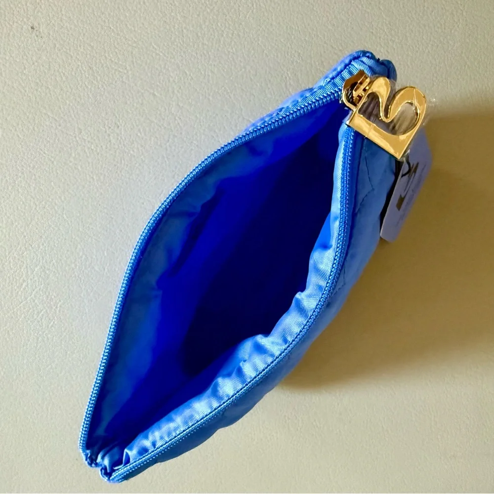 Limited Edition Cosmetic Bag | Quilted Textile Upper | NEW with Tag